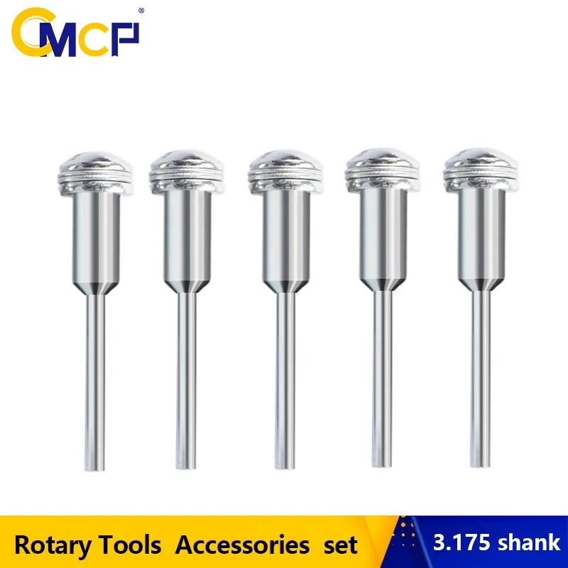 

CMCP 1/8 Shank Mandrel for Dremel Grinder Rotary Tool 3.175mm Mandrel Rod for Saw Blade Cutting Disc Connective Extension Rod