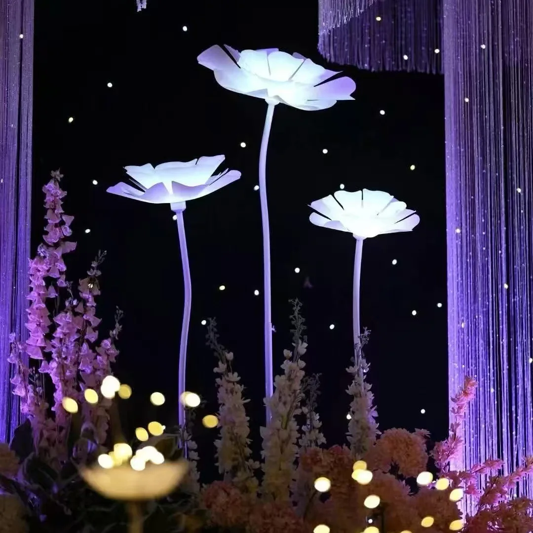 

Wedding arrangement acrylic luminous flower ornament wedding