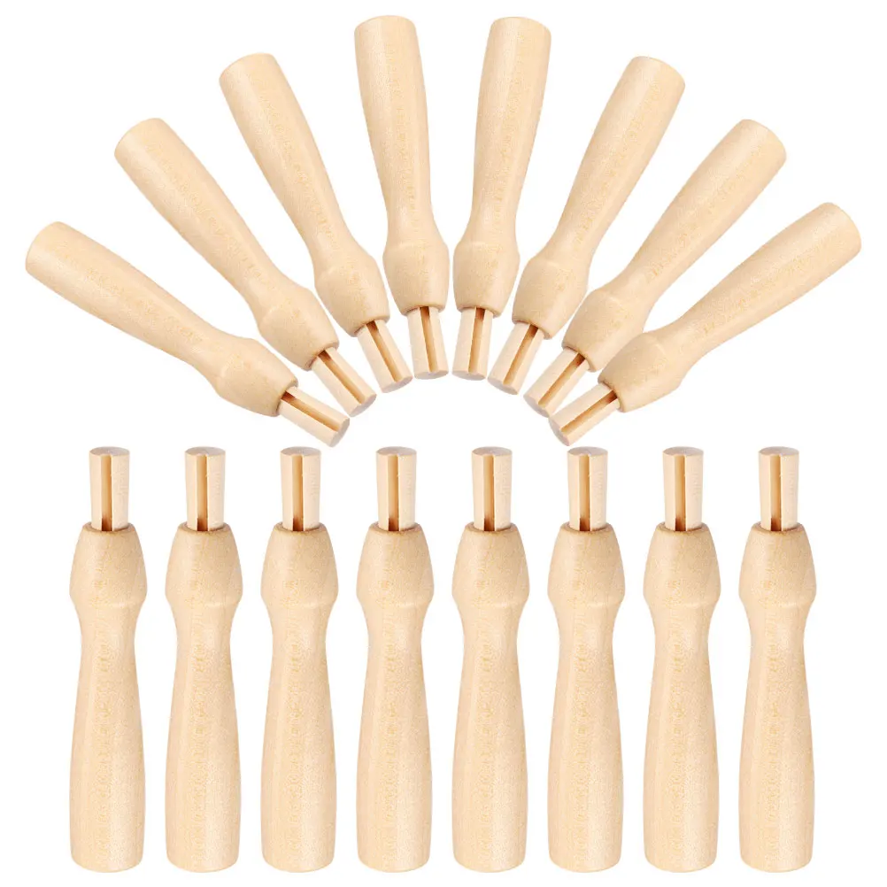 

16pcs Felting Tools Comfortable Wooden Wool Felting Needles Tools Handle DIY Crafts Punch Hole Kits Wool Supplies Long Use