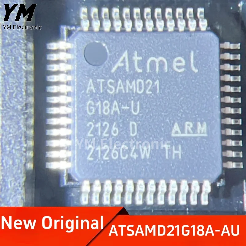 

New Original ATSAMD21G18A-AU TQFP-48 SMART ARM Microcontroller chip