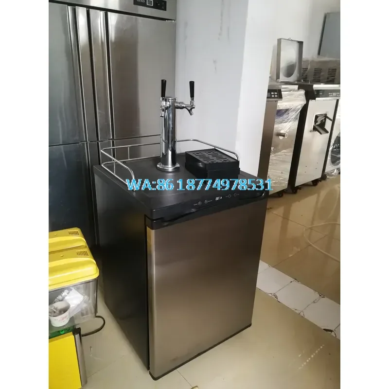 Wmwmnu for Beer Keg Dispenser Kegerator Convenient Design Home Bar Silver Temperature Control