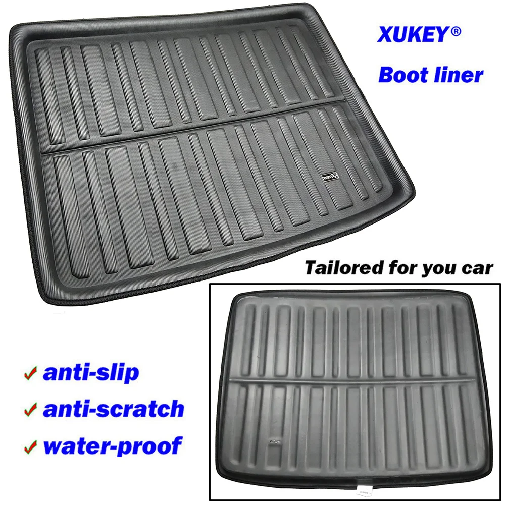 Tailored For Fiat 500X 2014 2015 2016 2017 2018 2019 2020 2021 Boot Tray Liner Cargo Trunk Floor Mat Heavy Duty Carpet