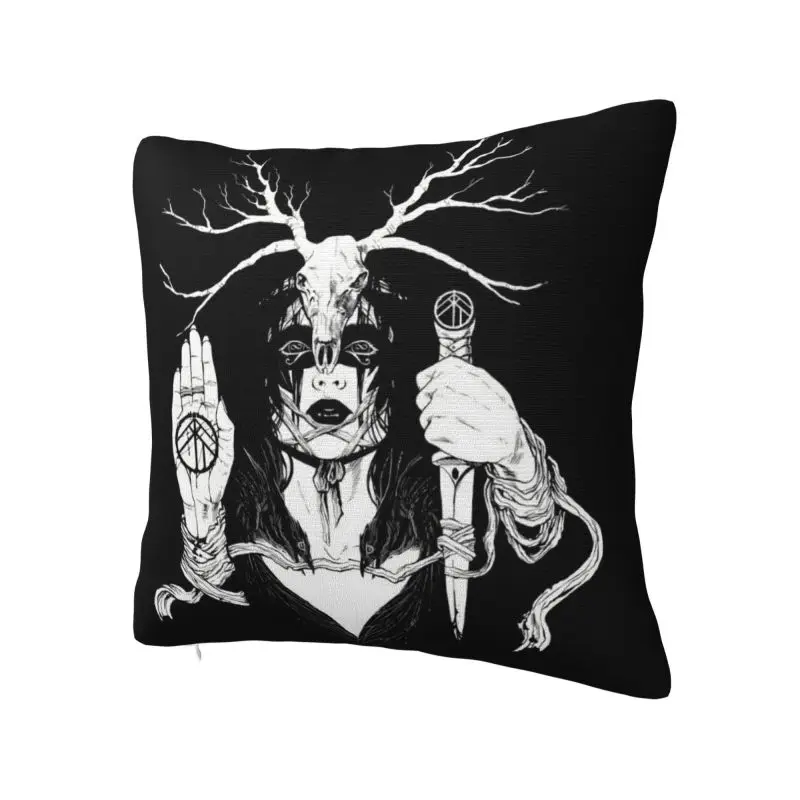 Custom Ghostemanes Square Pillowcover Home Decorative Hip Hop Cushions Throw Pillow for Living Room Double-sided Printing