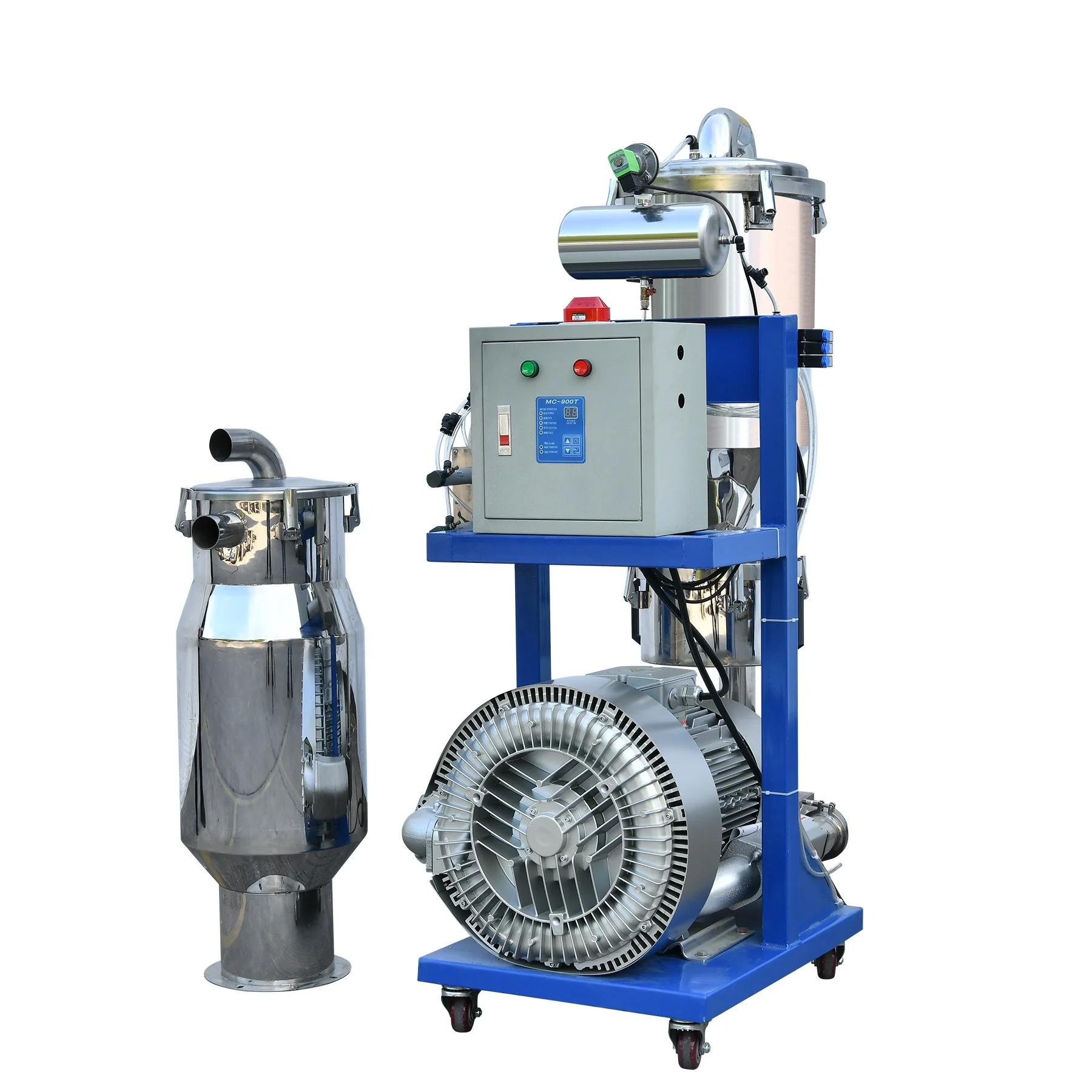 

Автоматический погрузчик Пластиковые гранулы Вакуумный автоматический бункерный погрузчик для пластиковой смолы