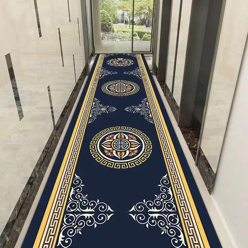 Modern Geometric Hotel Hallway Carpet Home Corridor Long Rug Soft Stair Carpet Entrance Floor Door Mat Nordic Aisle Runner Rug