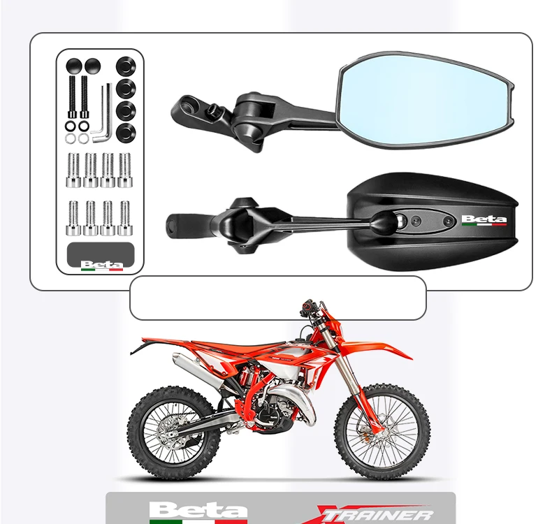 

Motorcycle Modification Universal Rearview Mirror Suitable For Beta Evo 250 Beta Racing Junior Senior Enduro Xtrainer Accessorie