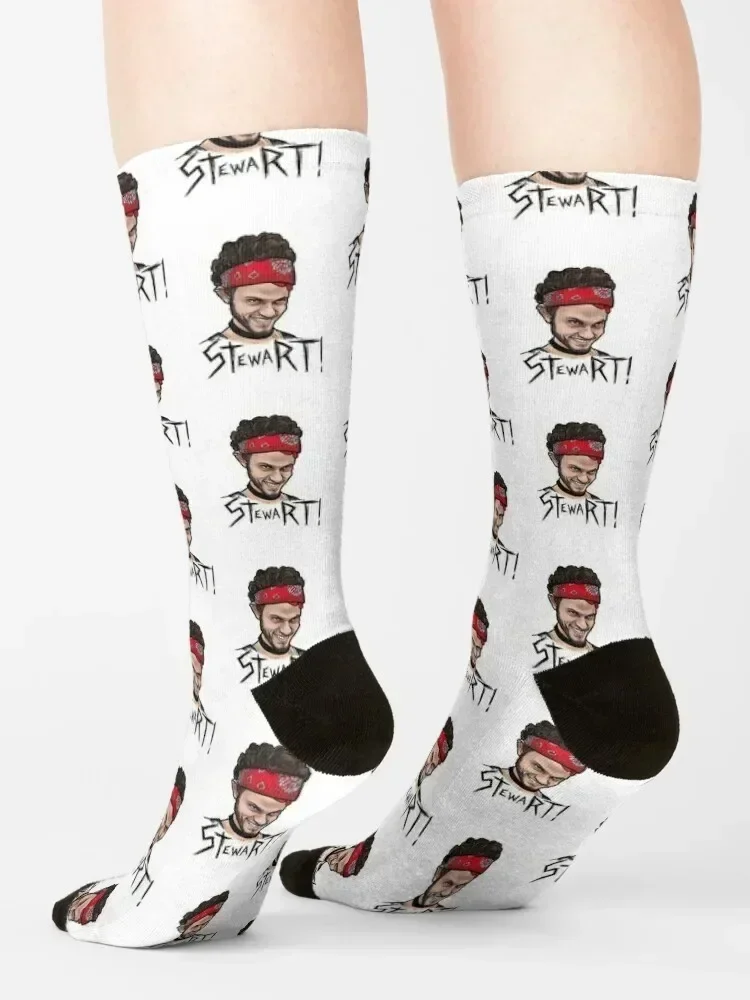 Stewart! Socks aesthetic new in's loose cute Socks Man Women's