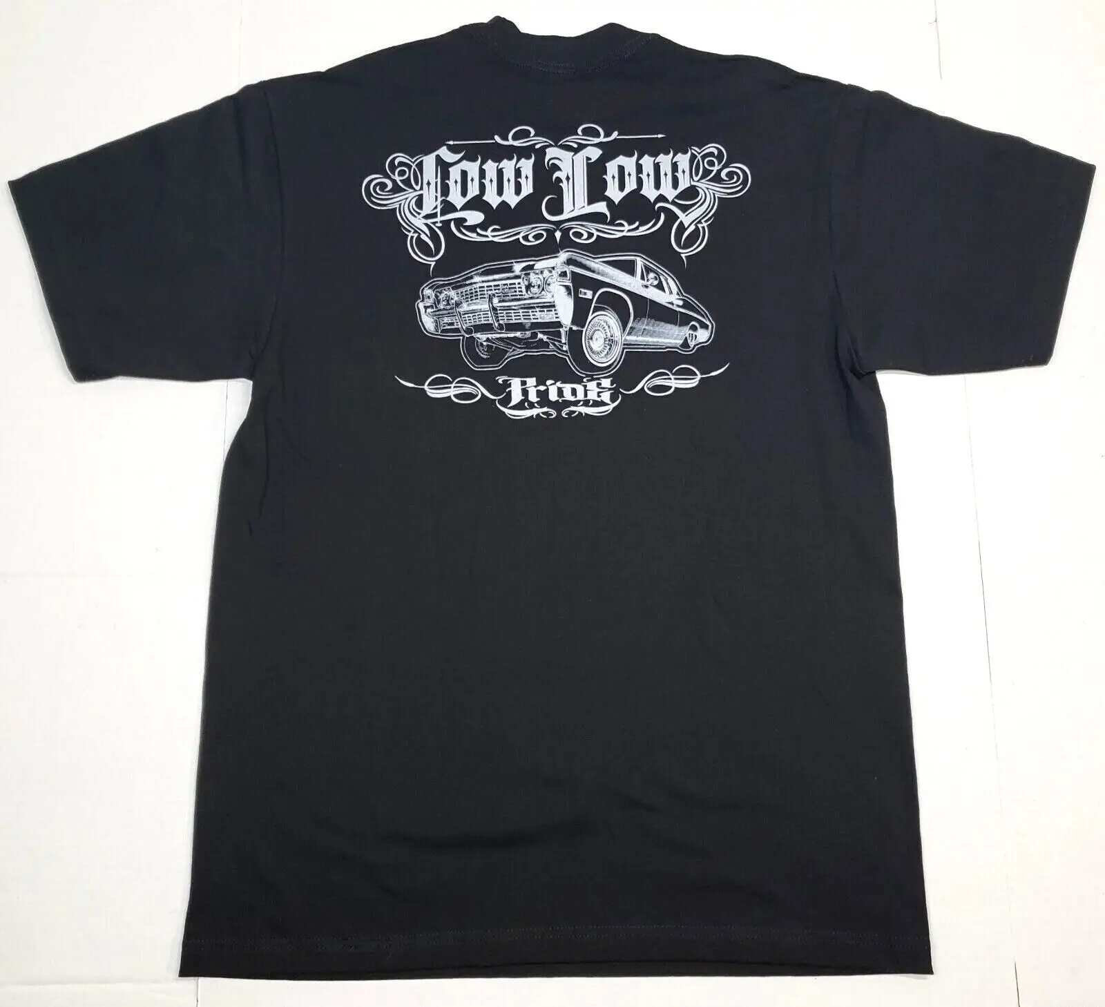 LOWRIDER T-shirt Low Rider Urban Streetwear 100% Cotton Men\'s Tee Black New