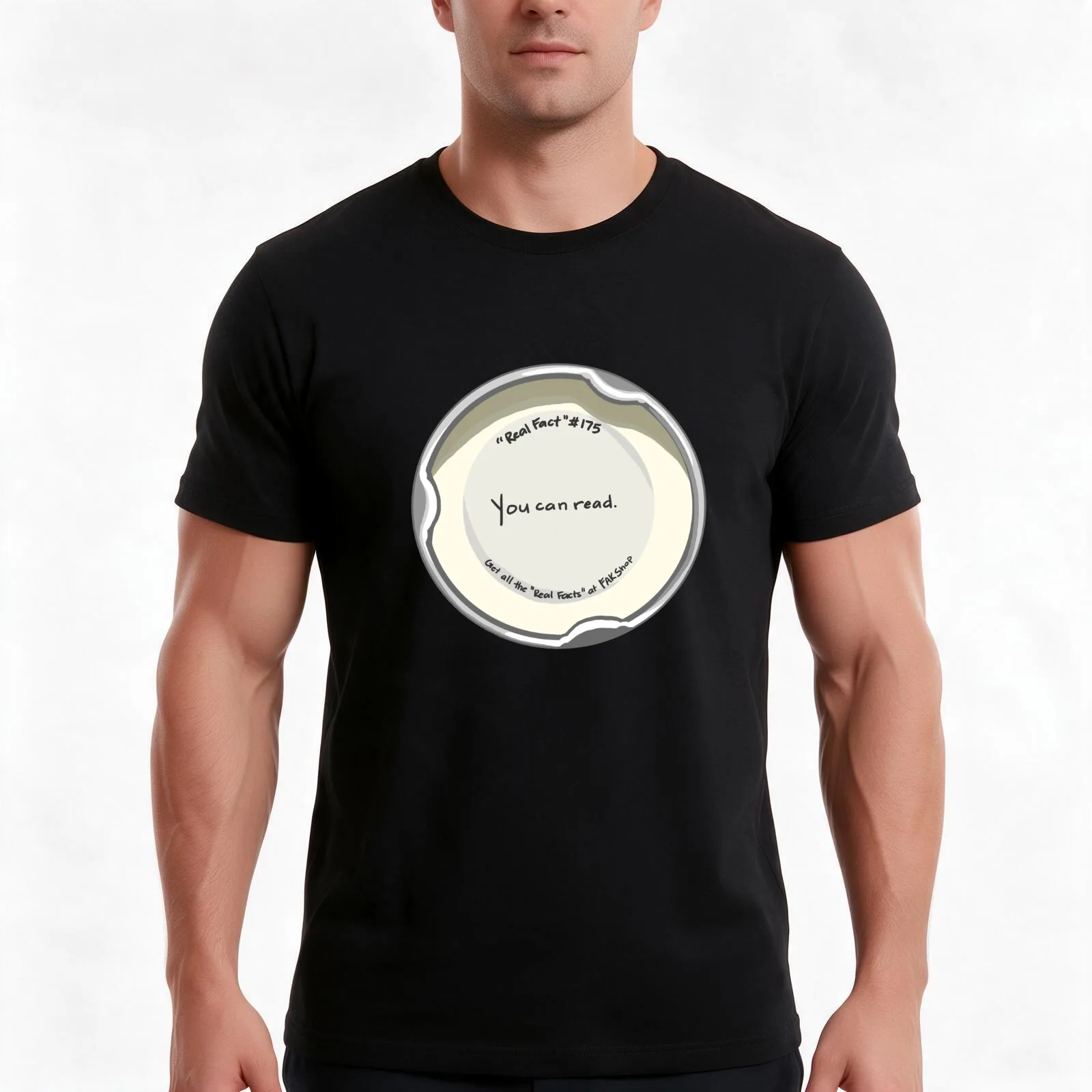 Bottle Cap Wisdom T-Shirt, Summer Casual Cotton Tee, Oversized Streetwear Tops, Vintage Graphic Print, Loose Fit Short Sleeve