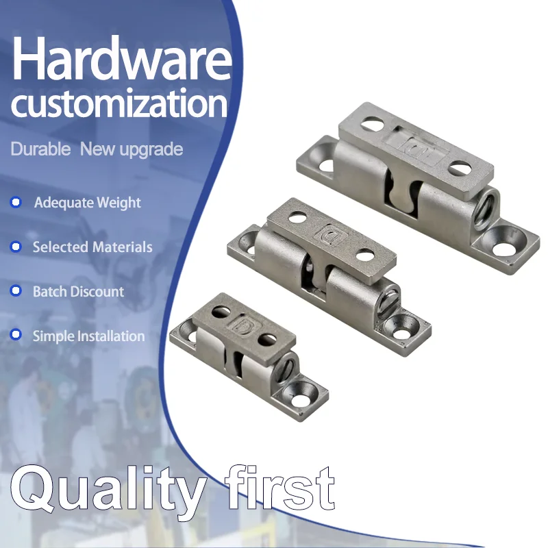 

316 Stainless Steel Adjustable Door Buckle With Bead Spring Buckle Cabinet Door Suction Port Industrial Equipment