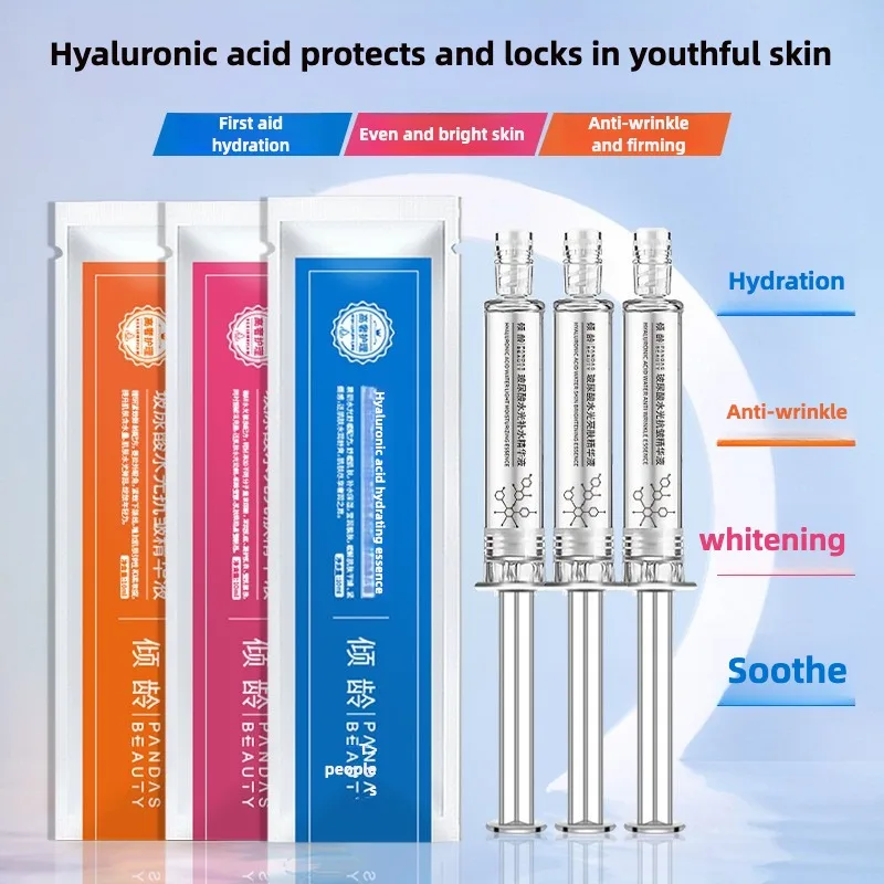 Hyaluronic acid Hydrating Essence Fade Fine Lines Facial Moisturizing brightning Anti Aging Firming Skin Care