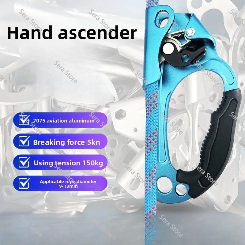 Handheld hand lift Mountaineering Climbing Climber Caving Outdoor Rock Climbing Speed Downhill Hand lift