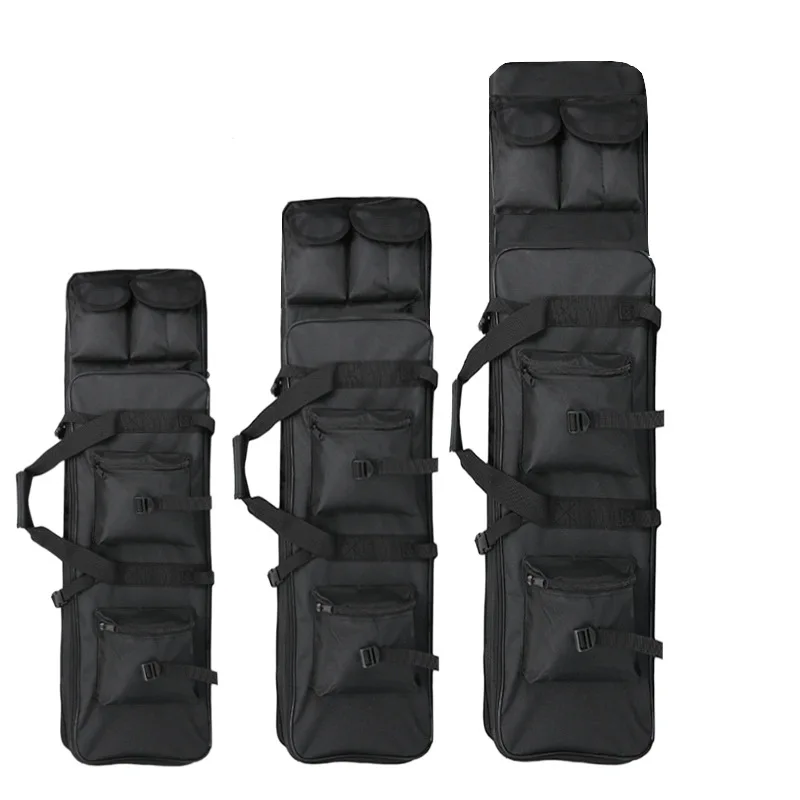 

85 см 95 см 120 см охотничья сумка квадратная сумка для переноски винтовки тактический двойной карбинный защитный чехол для пистолета рюкзак с плечевым ремнем
