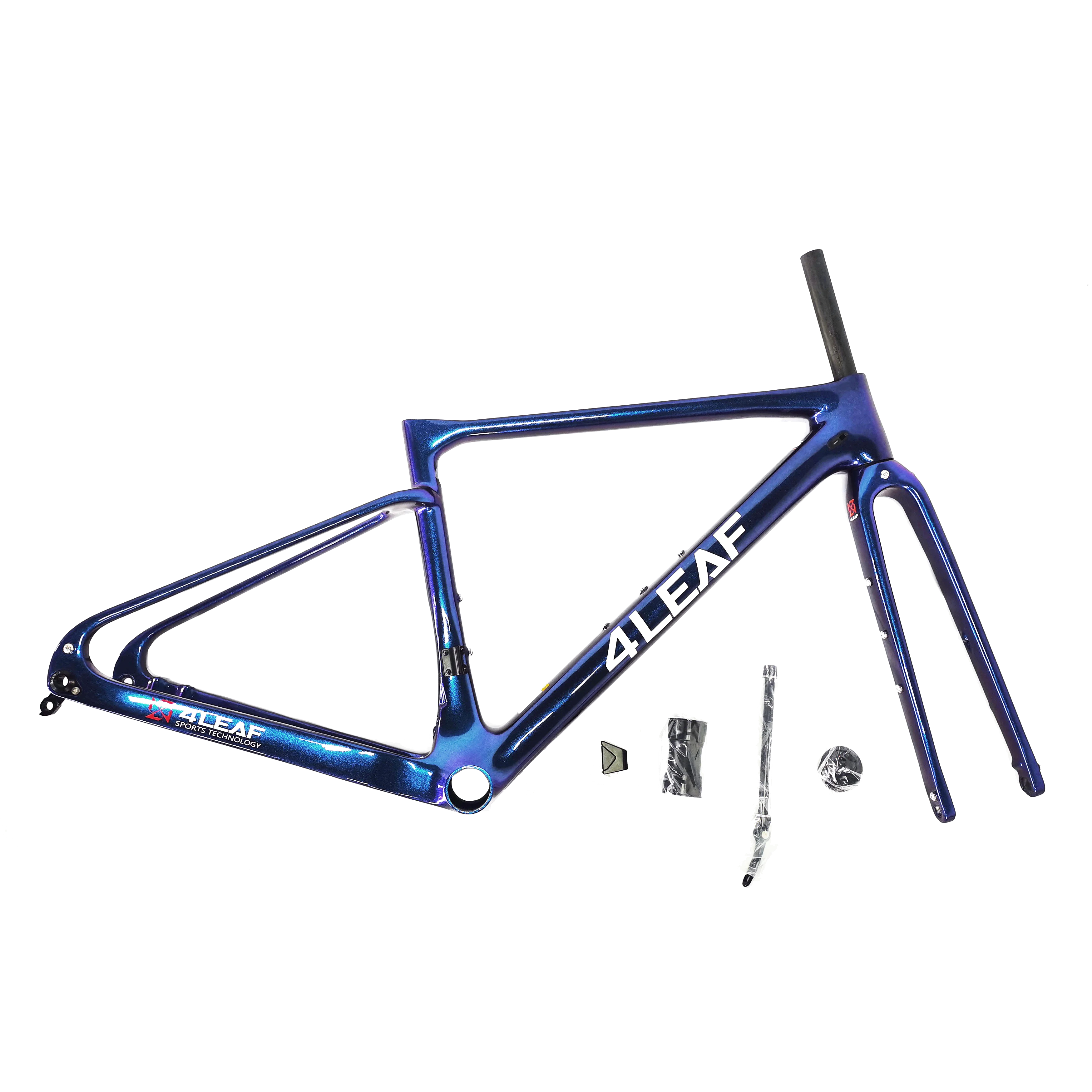 

Super Light Carbon Frame Road Bike Full Bicycle Parts 700*45C Cheap in Stock