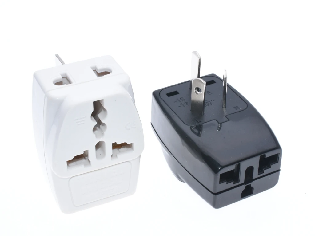 3 Outlet Travel Adapter Plug Type I for Australia, China, New Zealand 250V 10A