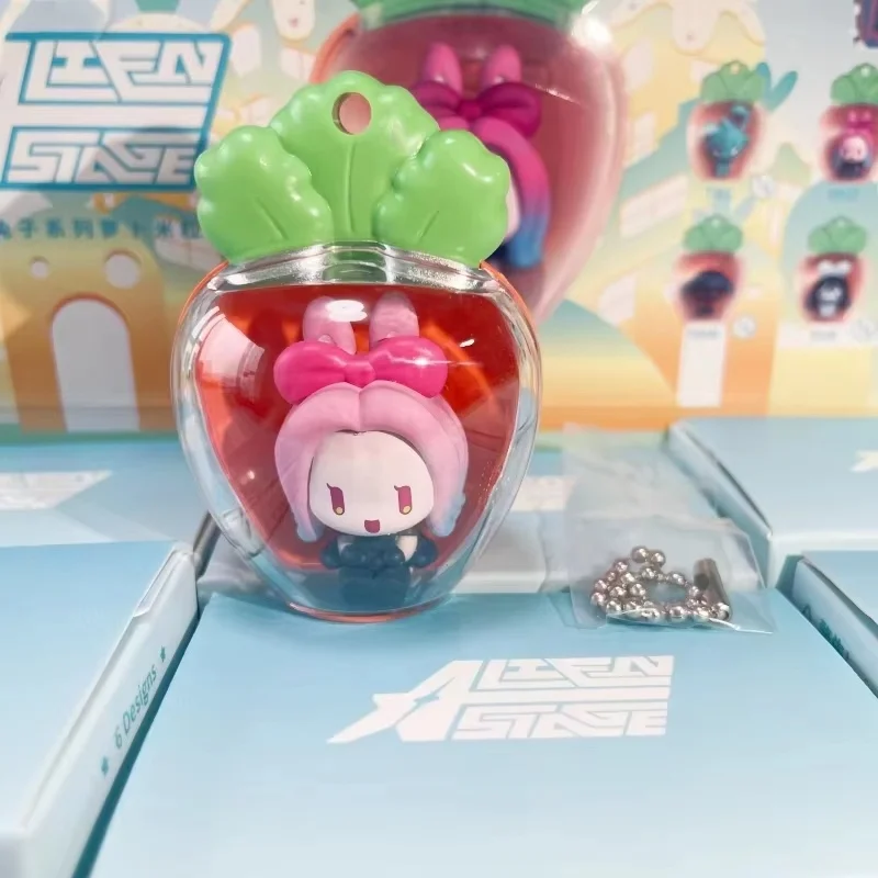

Новая горячая оригинальная в наличии Alien Stage Rabbit Series Морковь Рисовое зерно слепая коробка Украшение рабочего стола Симпатичные модные игрушки Подарок на день рождения