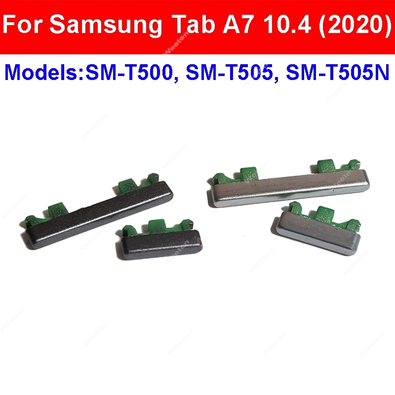 

ON Off Power Volume Button For Samsung Galaxy Tab A7 10.4 (2020) SM-T500 T505 T505N Power Volume Control Key Parts