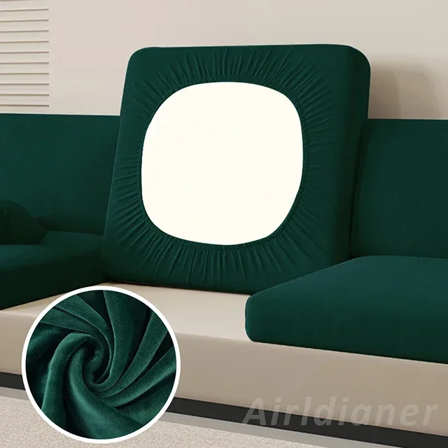 ARMFAVER Velvet Sofa Seat Cushion Cover 6