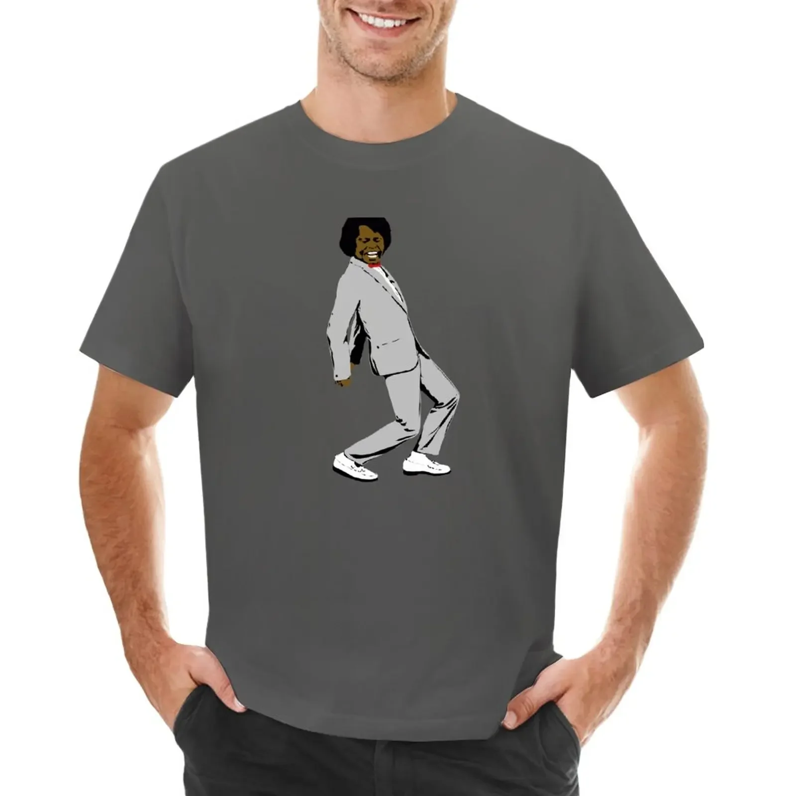 Pee Wee Brown T-Shirt vintage clothes customs mens workout shirts