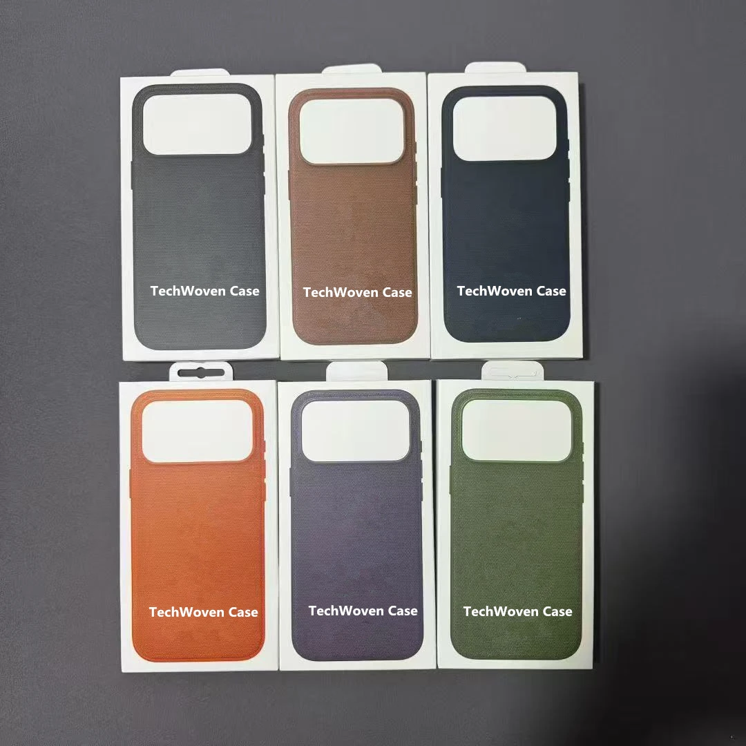 Orginal Quality Magnetic TechWoven Case for IPhone 17 Pro Ma