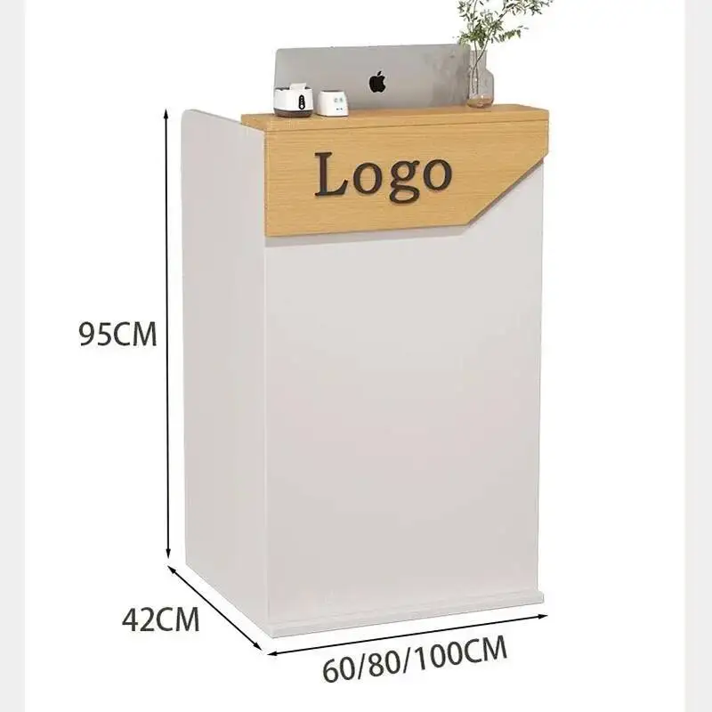 

Reception Desk For Salon Hairs Modern Salon Professional Bar Counter Beauty Luxury Simple Resepsiyon Masası Commercial Furniture