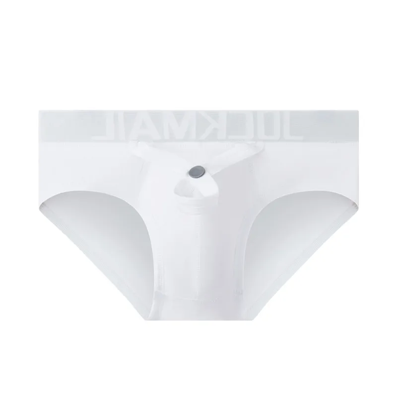 JOCKMAIL Sexy Men Underwear Penis Ring Cockstraps Tanga Briefs Slips Gay Underwear Jock Strap Cuecas Homem Men Sheer Underwear