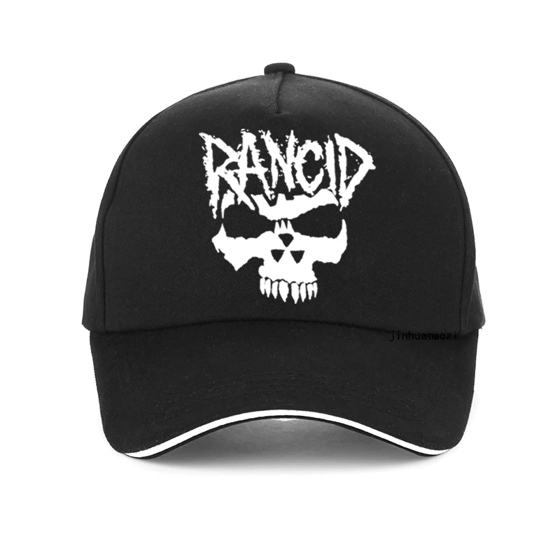 

New Mens Fashion Punkrock Rancids Baseball Cap Harajuku pop Hip Hop caps for men Casual Summer skull Trucker hats gorras