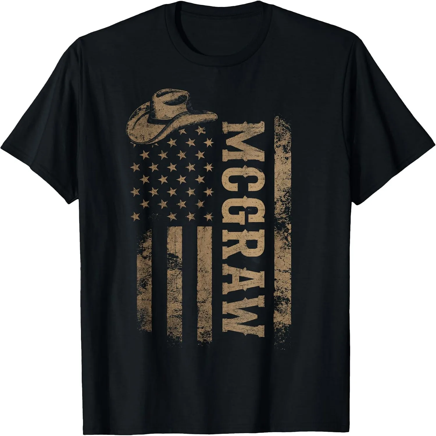 Vintage McGraw Personalized Name Retro Style Classic T-Shirt
