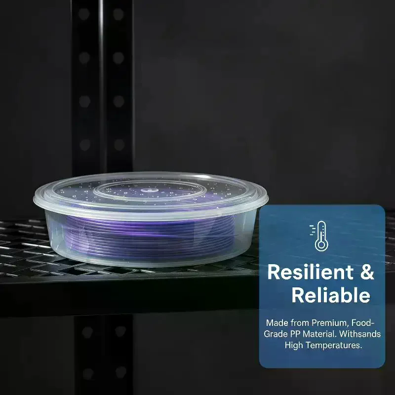 10Pcs Transparent PP Spool Storage Box Large Round Filament Organizer Container For 3D Printing Consumables Storage Organizer