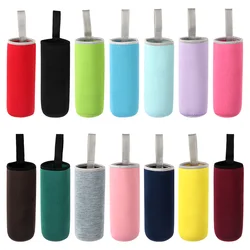 Funda portátil de neopreno para botella de agua, funda aislante para botella de vidrio, accesorios deportivos, 500ml