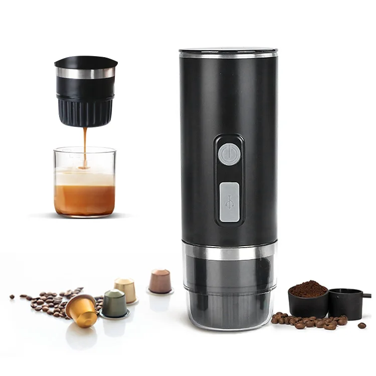 Multifunctional Portable Mini Coffee Maker 12V USB Car Espresso Machine coffee maker for travel outdoor home