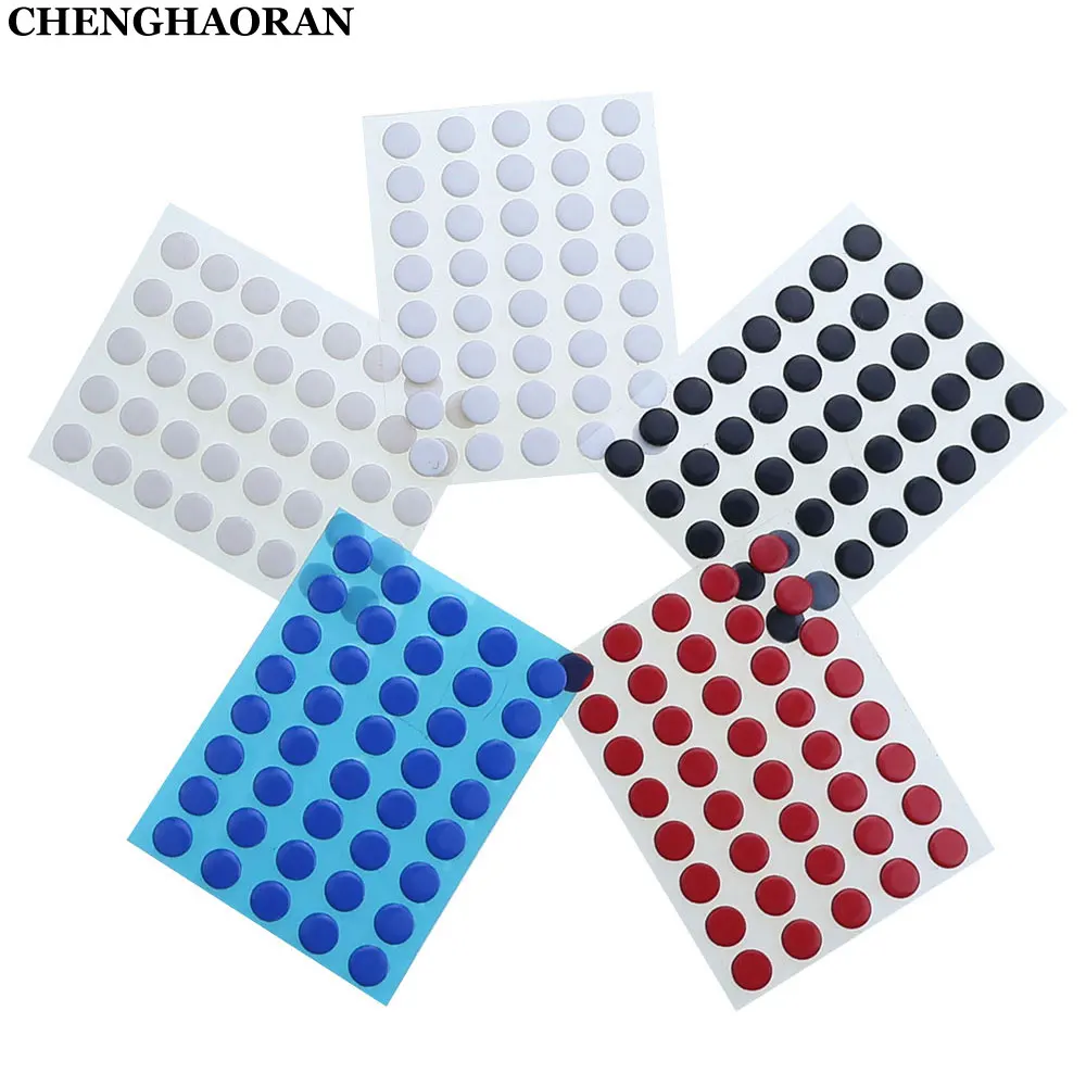 

40Pcs 6.5mm diameter 0.8mm thickness Small Dots Universal Mouse Skates for Logitech Rubberized Mouse Foot Glide Feet Sticker