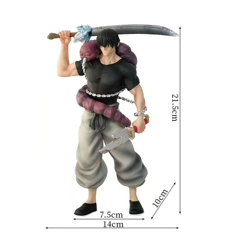 

Фигурка Тоджи 21 см GK Jujutsu Kaisen King of Artist Fushiguro Toji, стоящая аниме-фигурка, модель, игрушка, украшение, подарок на день рождения