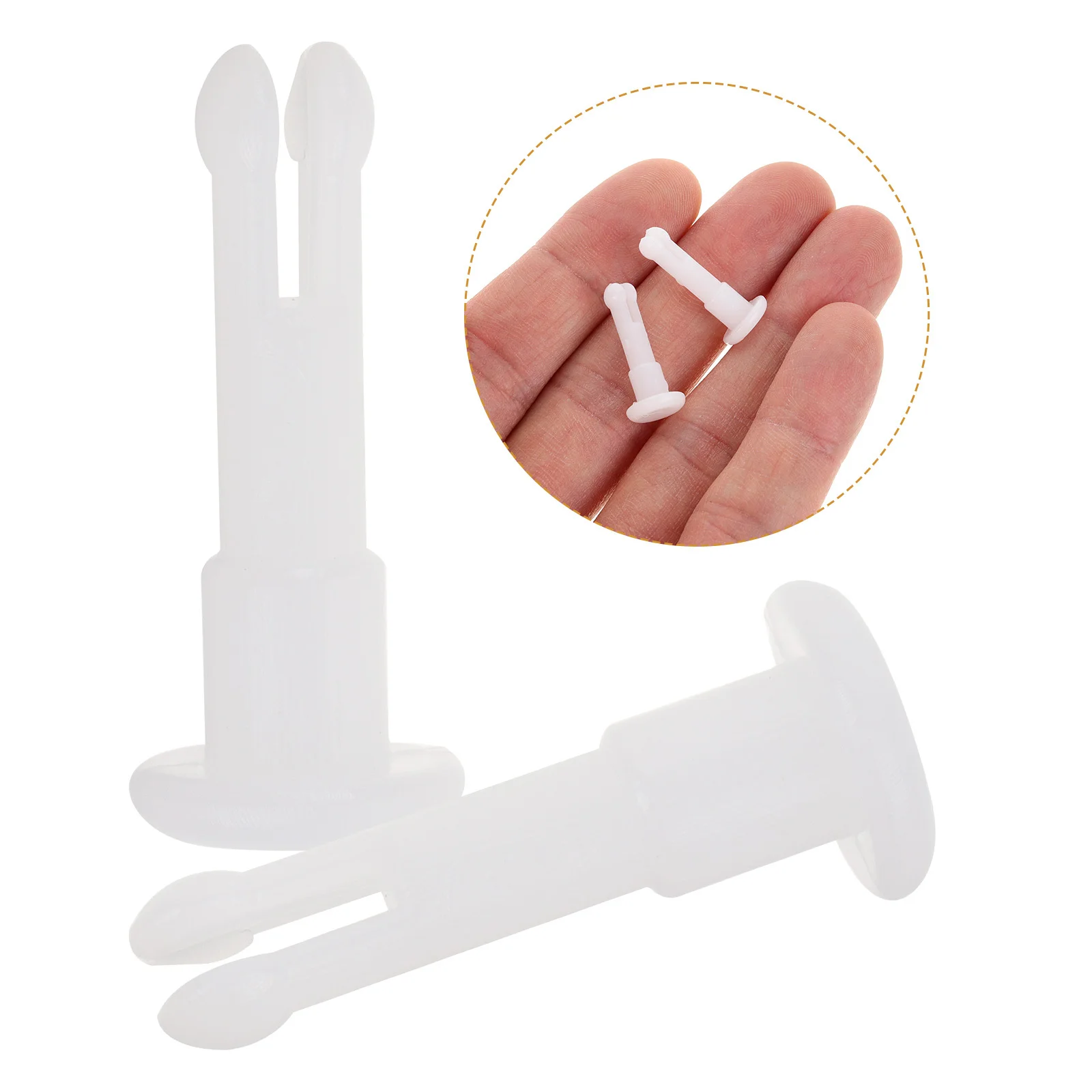 2Pcs Chin Paper Fixing Pin Plastic Optical Paper Pin for Optometry Use Optical Shop Hospital Equipment Accessory