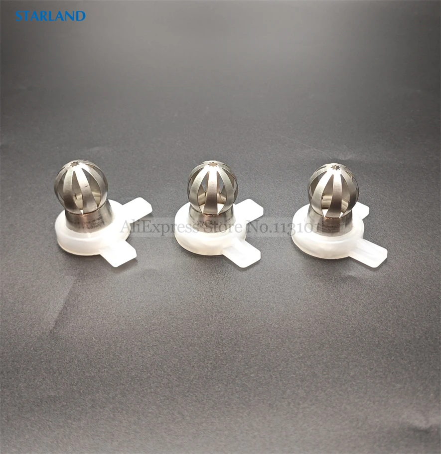 3 قطع بتلات على شكل قبعات النمذجة فوهة البتالين غطاء MK صانع الآيس كريم لينة خدمة قطع غيار الماكينات داخل القطر 29 مللي متر