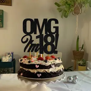 يا إلهي ، عمري 18 ، 30 ، 40 ، 50 ، 60 عاما ، زينة حفلة عيد ميلاد ، عيد ميلاد للبالغين ، 30 ، 40 ، 50 ، 60 أفضل 6 كعكات مبيعا لمدة 40 عاما - رقم 5