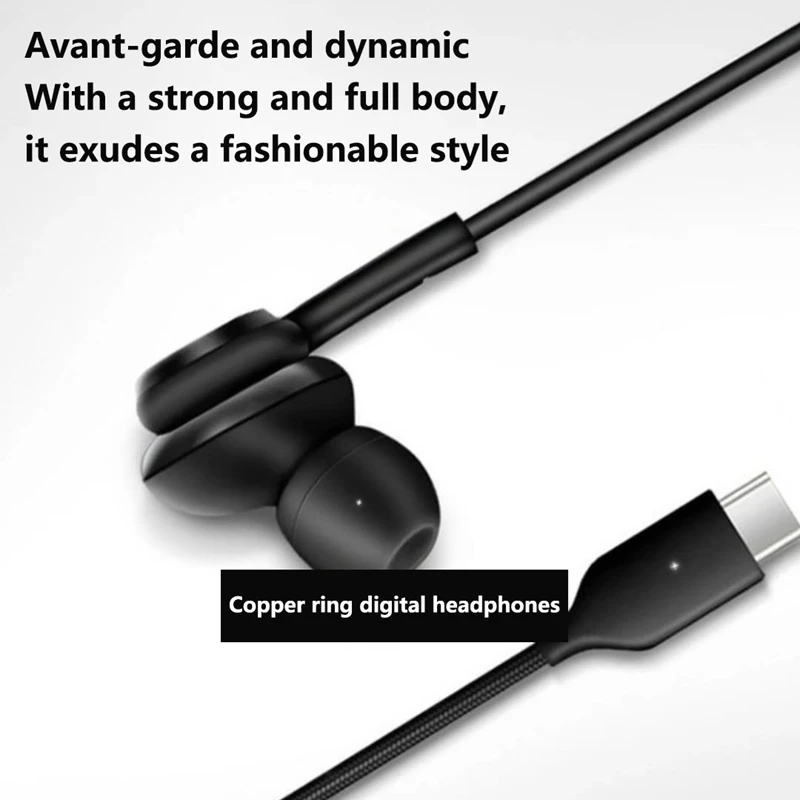 سماعات أذن سلكية من النوع C لهاتف سامسونج جالاكسي S24 S23 S22 S21 Ultra iPhone 15 16 17 سماعات أذن Xiaomi 3.5 ملم #2