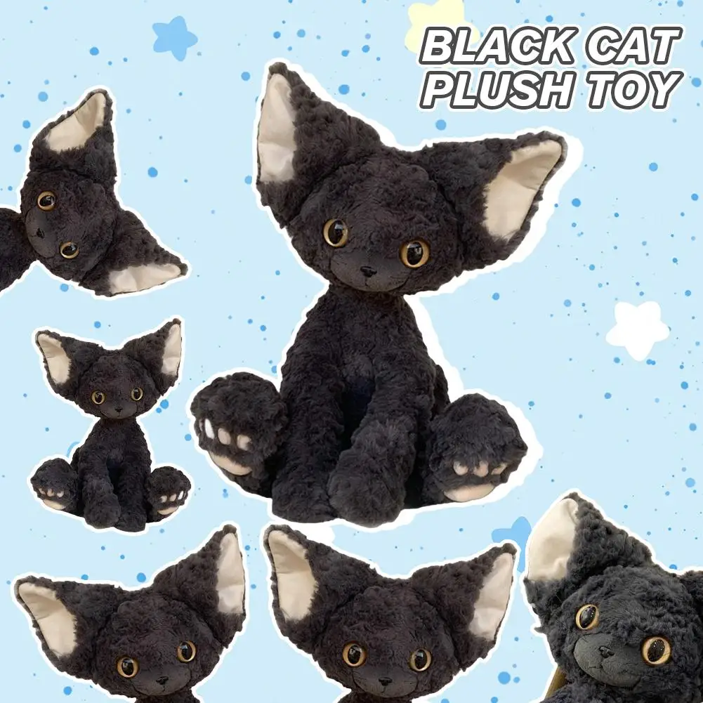 Devon Rex Cat Plush Doll Cute Simulation Pet Kitten Devon Long Cat Plushies Toy Rex Hair Lovely Rex ool Doll Devon Soft Plu L9P1
