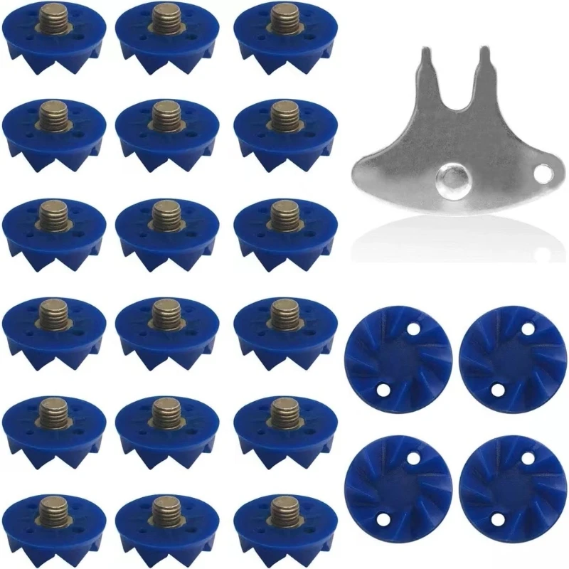 طفرات أحذية الكريكيت الرياضية متعددة الوظائف مسامير الكريكيت المسمار مع spinner