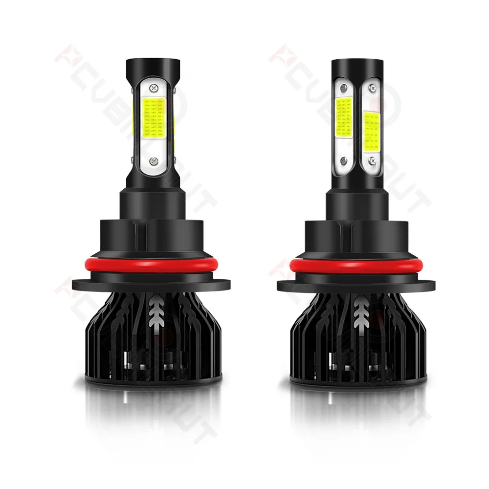 

CHUSYYRAY 2PCS Car lights 200601-9008 Super Bright LED Headlights High Low Beam Fog Light Bulb White 6000K Car accsesories