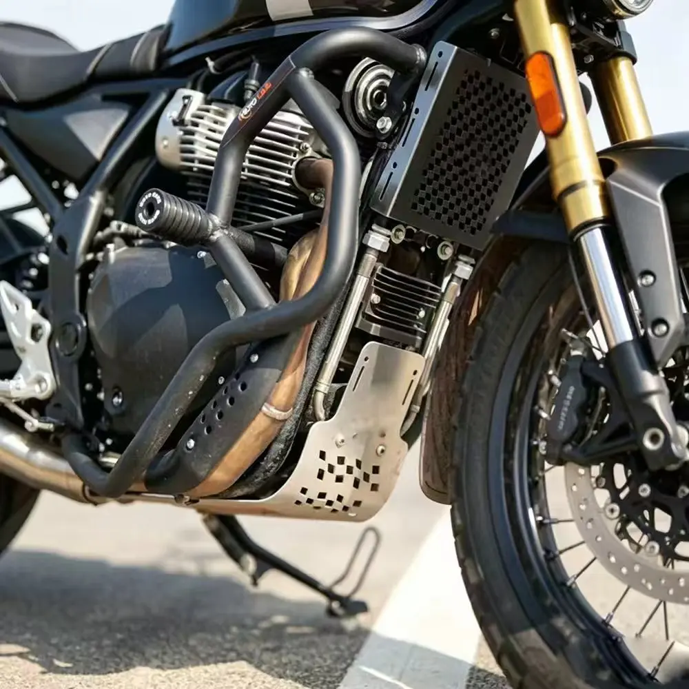 For Bear 650 Bear650 2025 2026 Motorcycle Water Tank Mesh Heat Sink Insulation Cover Modification Accessories