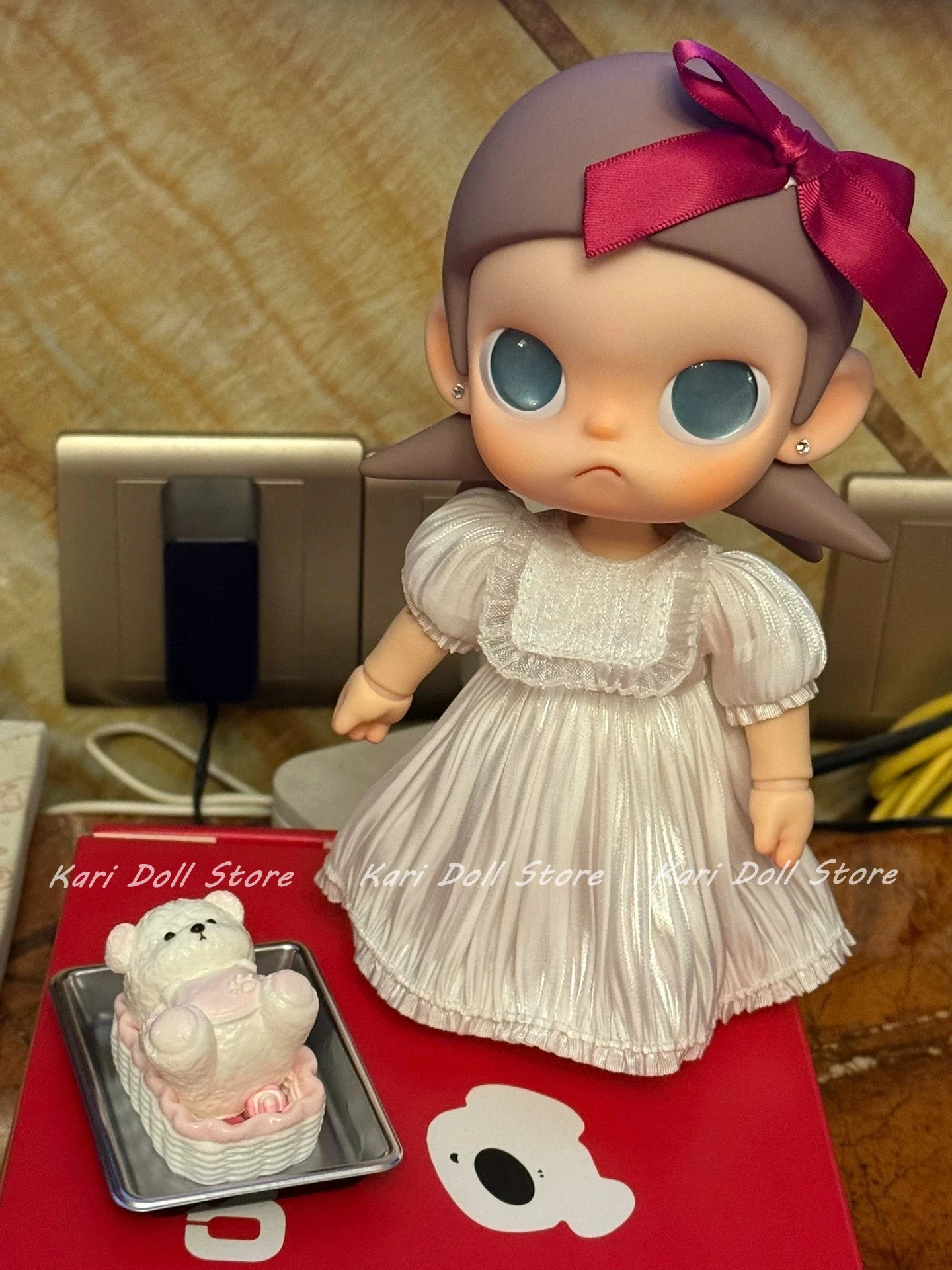 2026 Kari Store Handgefertigte Kleider für Zsiga 1l8 Zubehör Puppe 8 Punkte Blütenknospenrock