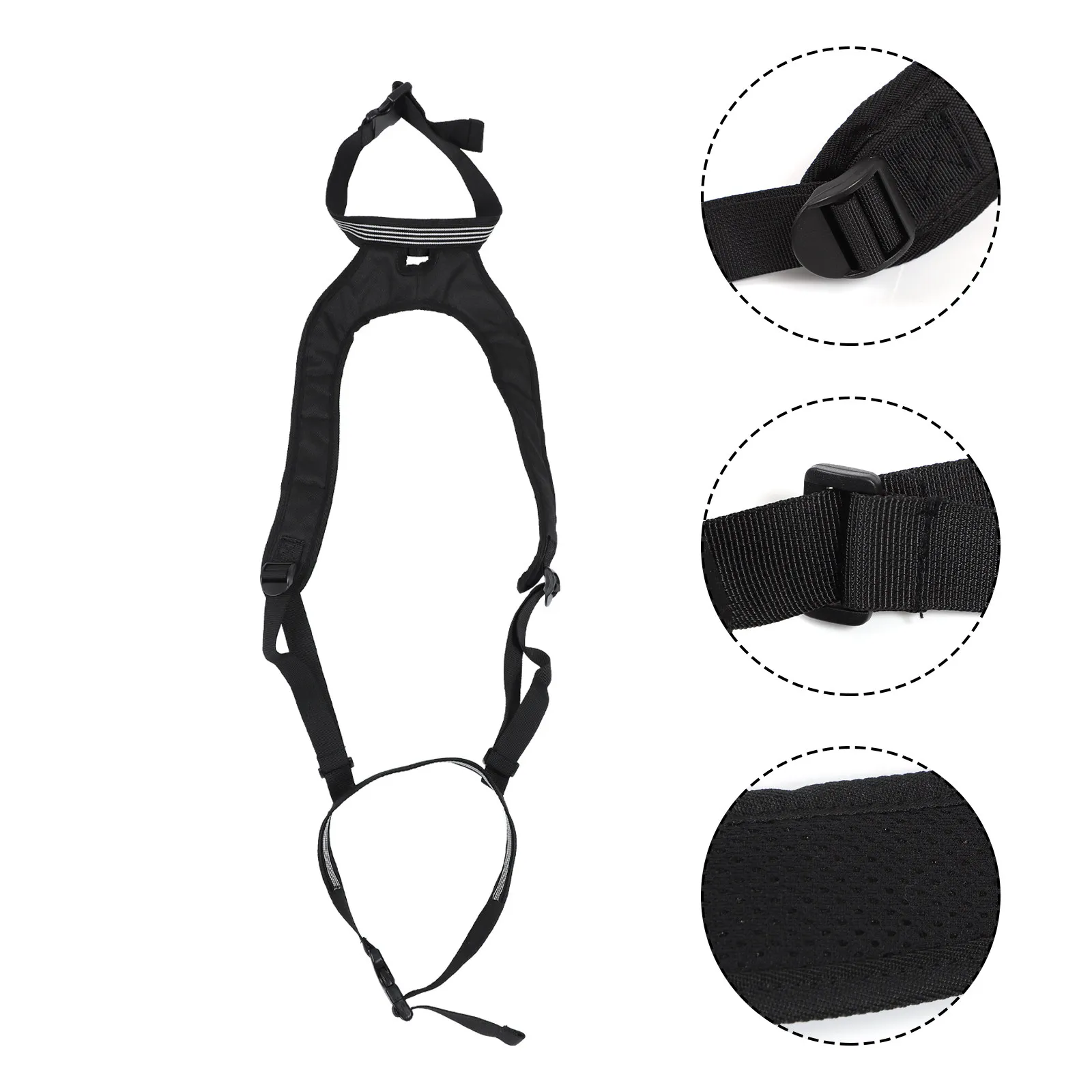 

Snowboard Carrier Strap Black Adjustable Durable Ski Belt Outdoor Snowboard Carrying Tool Essential Accessory Outdoor Ski Belt