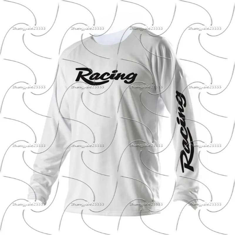 

Новая мужская осенняя мотоциклетная рубашка с 3D принтом для горного велосипеда, быстросохнущая дышащая уличная футболка, одежда для верховой езды, длинные рукава
