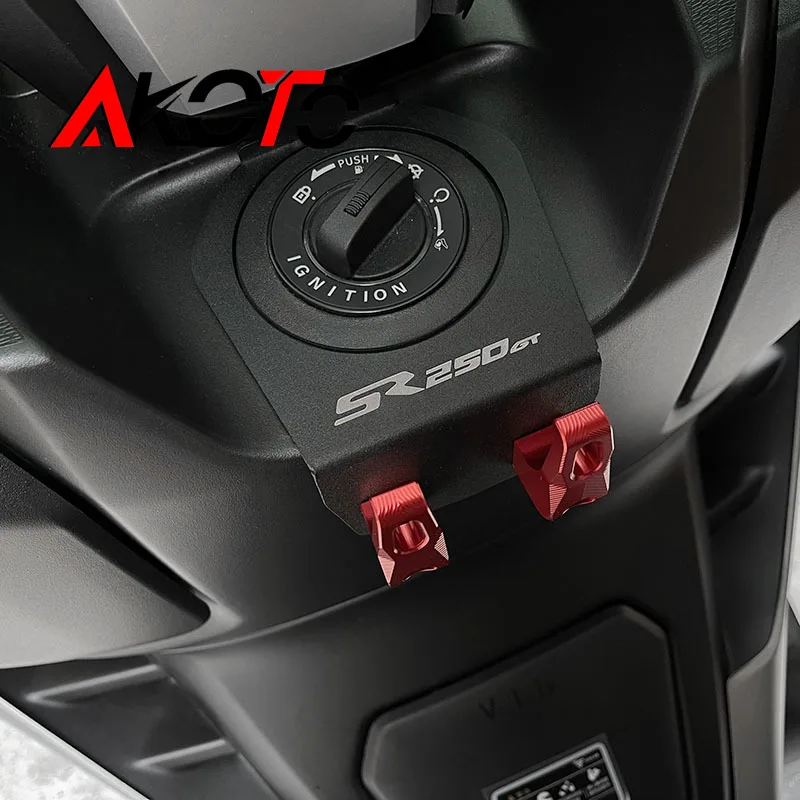 FOR VOGE SR250GT SR 250 GT Scooter SR 250GT Parts Motorcycles Starter Switch Decorative Eco Shroud Luminous Function Helmet Hook