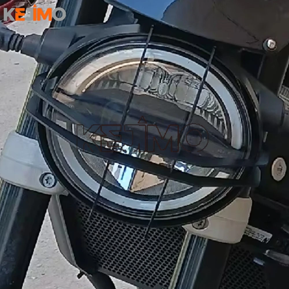 Motorcycle 2023 Headlight Guard Grill Cover For Husqvarna VitPilen/SvartPilen 401 2018 2019 SvartPilen125/200/250 2020 2021 2022