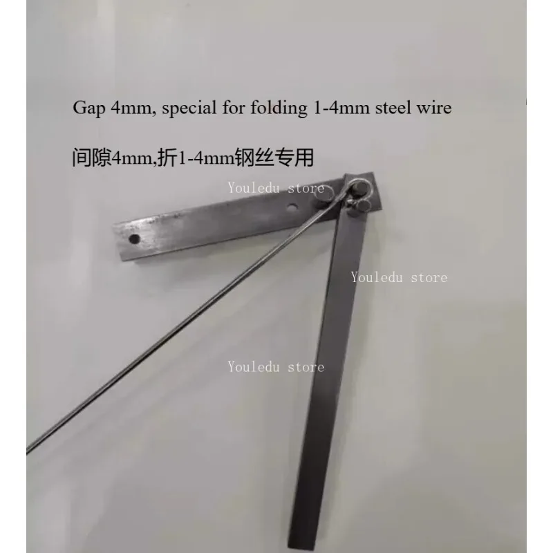 

Подходит для ручного гибочного станка 1–4 мм, угловой гибочный станок из железа/стали/медной проволоки, рыболовный крючок