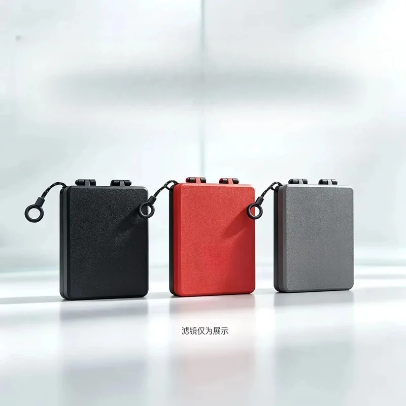 Suitable for DJI Pocket 4 Pro Magnetic Filter Storage Box,4‑Slot Anti‑Lost Scratch‑Resistant Camera Accessory
