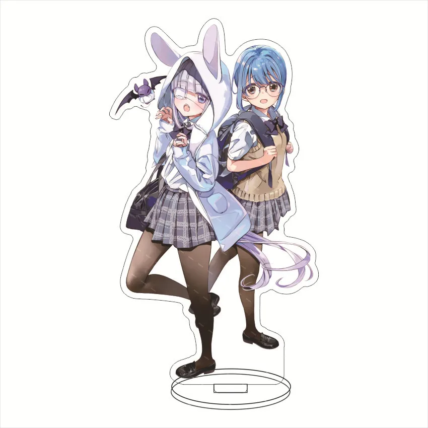 Anime Studio Apartment Good Lighting Angel Included Acrylic Stand Figure Display Cosplay Charm Cartoon Desktop Model Plate Decor