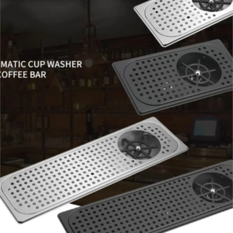 High-Pressure Cup Washer Stainless Steel Automatic Cup Washer Glass Cup Washer Bar Coffee Shop Kitchen Sink Accessories